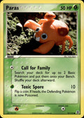 Paras EX FireRed & LeafGreen #72/112 Common