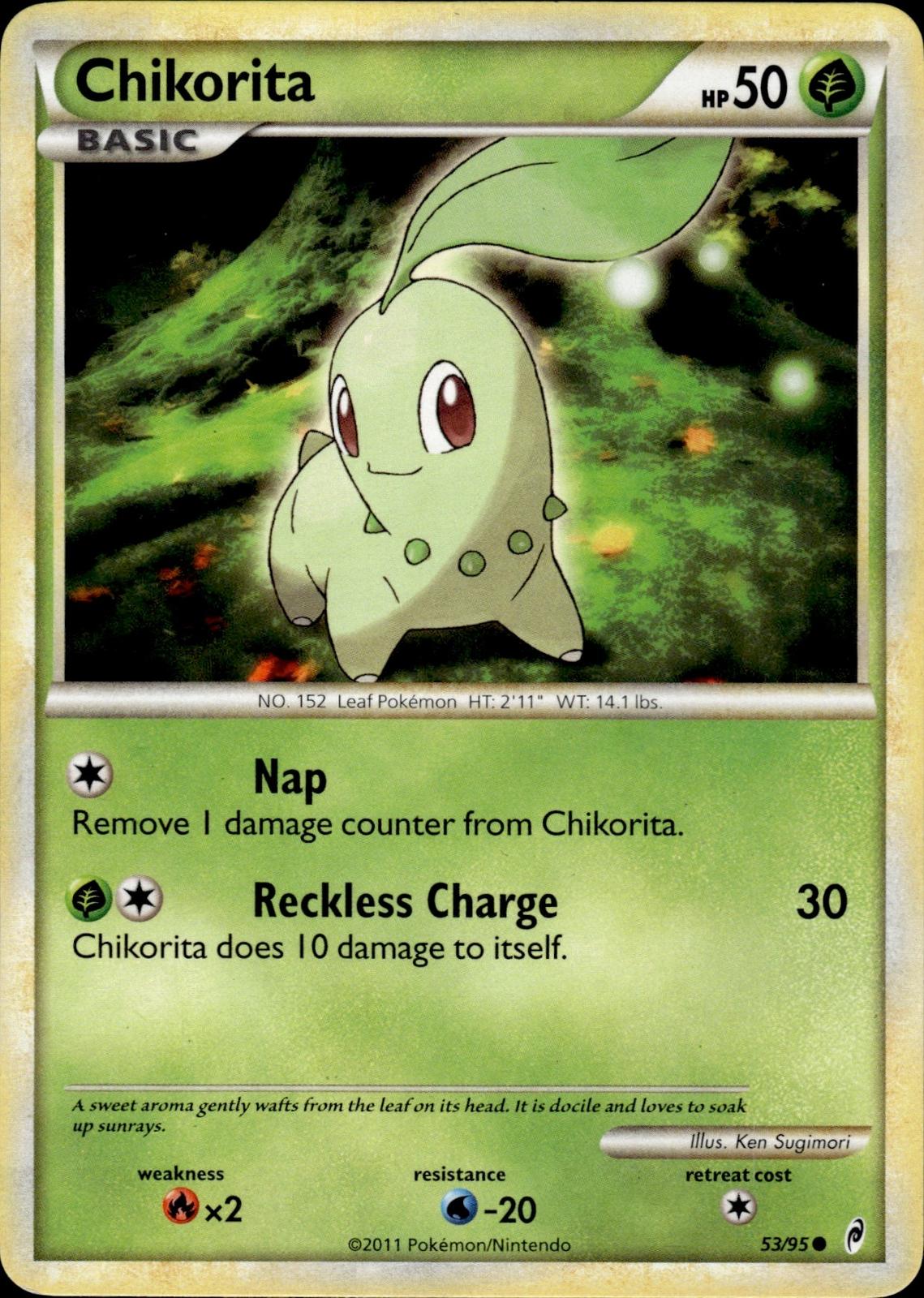 Chikorita Call of Legends #53/95 Common