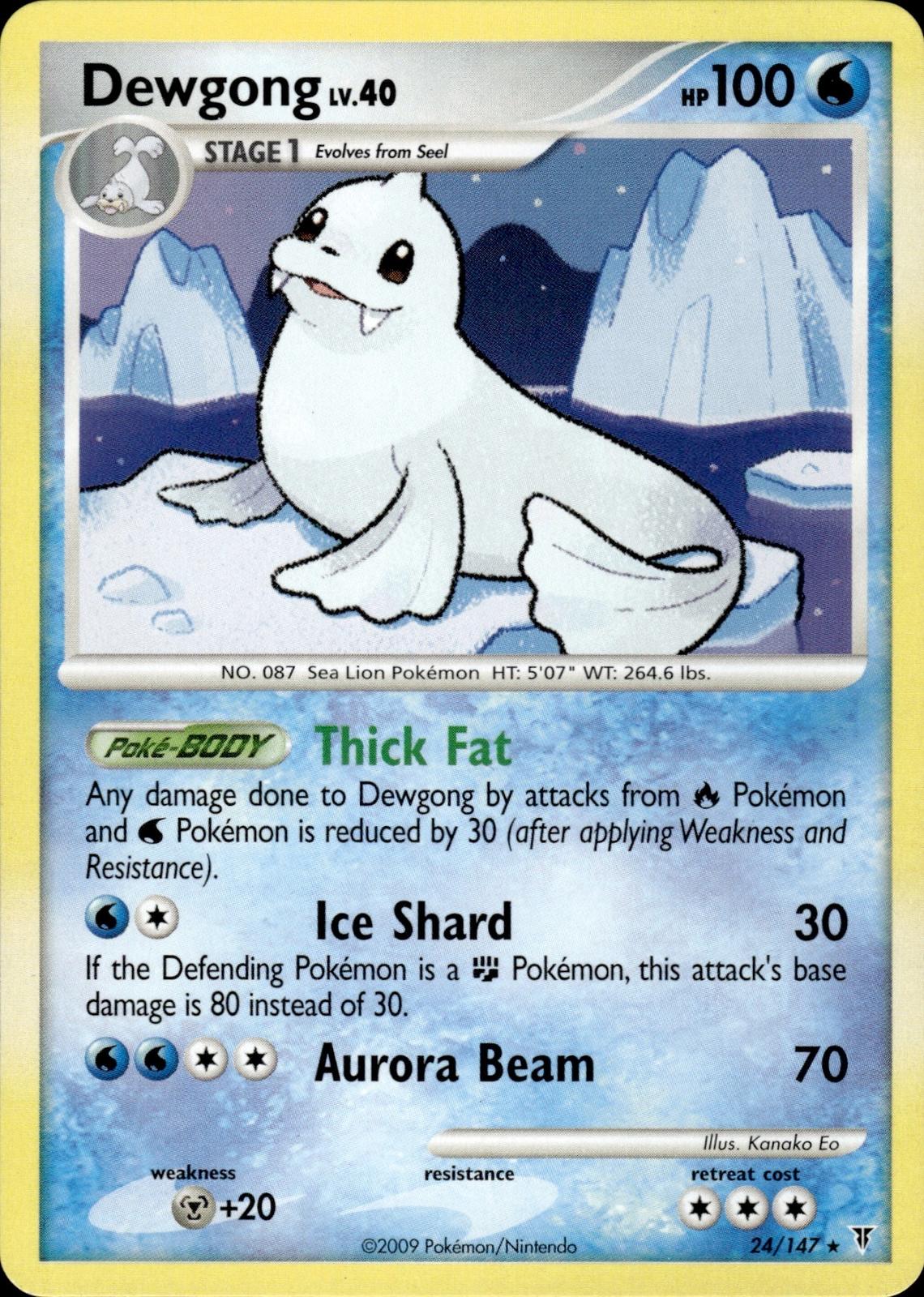 Dewgong Supreme Victors #24 Rare