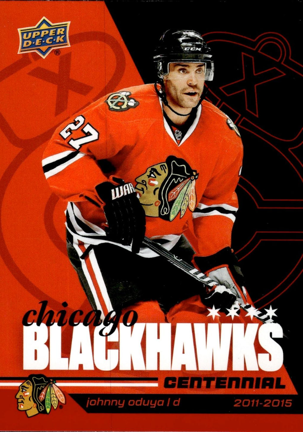 Johnny Oduya 2025-26 Upper Deck Chicago Blackhawks Centennial #88 Blackhawks