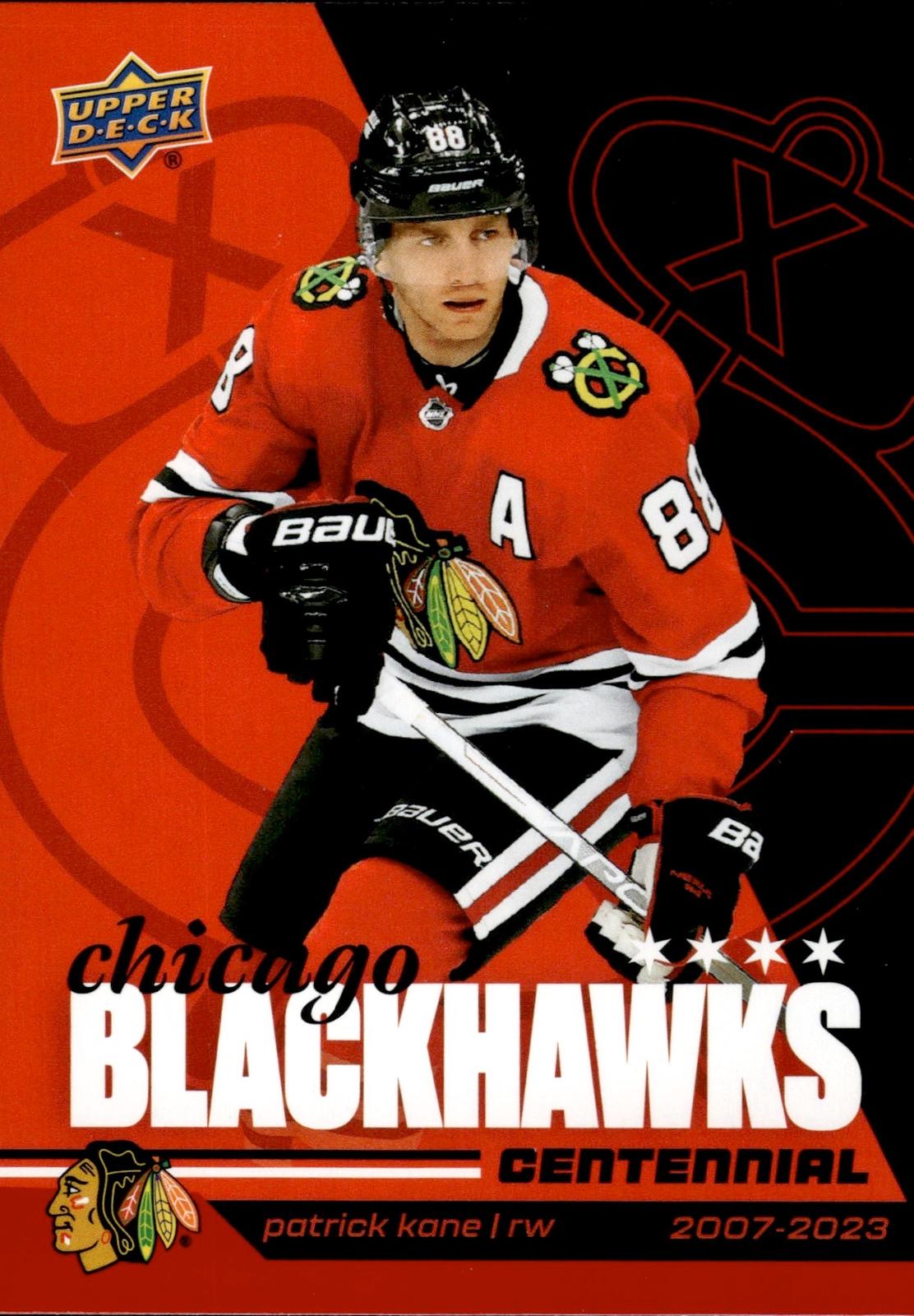 Patrick Kane 2025-26 Upper Deck Chicago Blackhawks Centennial #40 Blackhawks