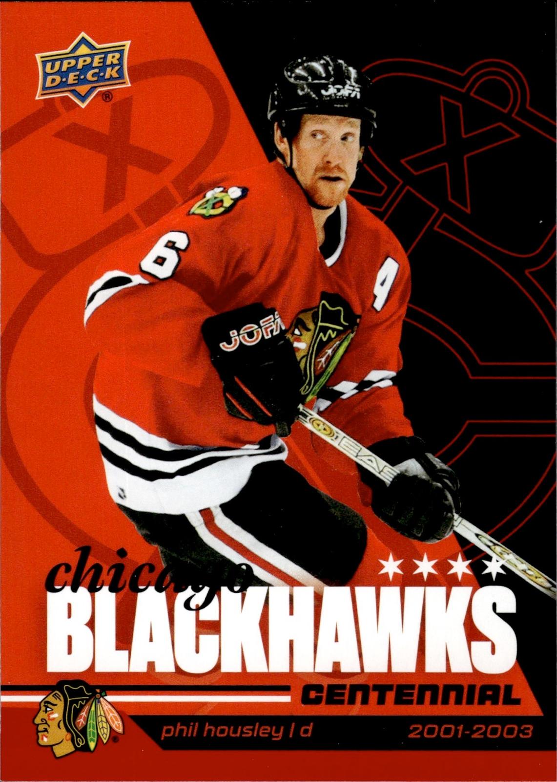 Phil Housley 2025-26 Upper Deck Chicago Blackhawks Centennial #51 Blackhawks