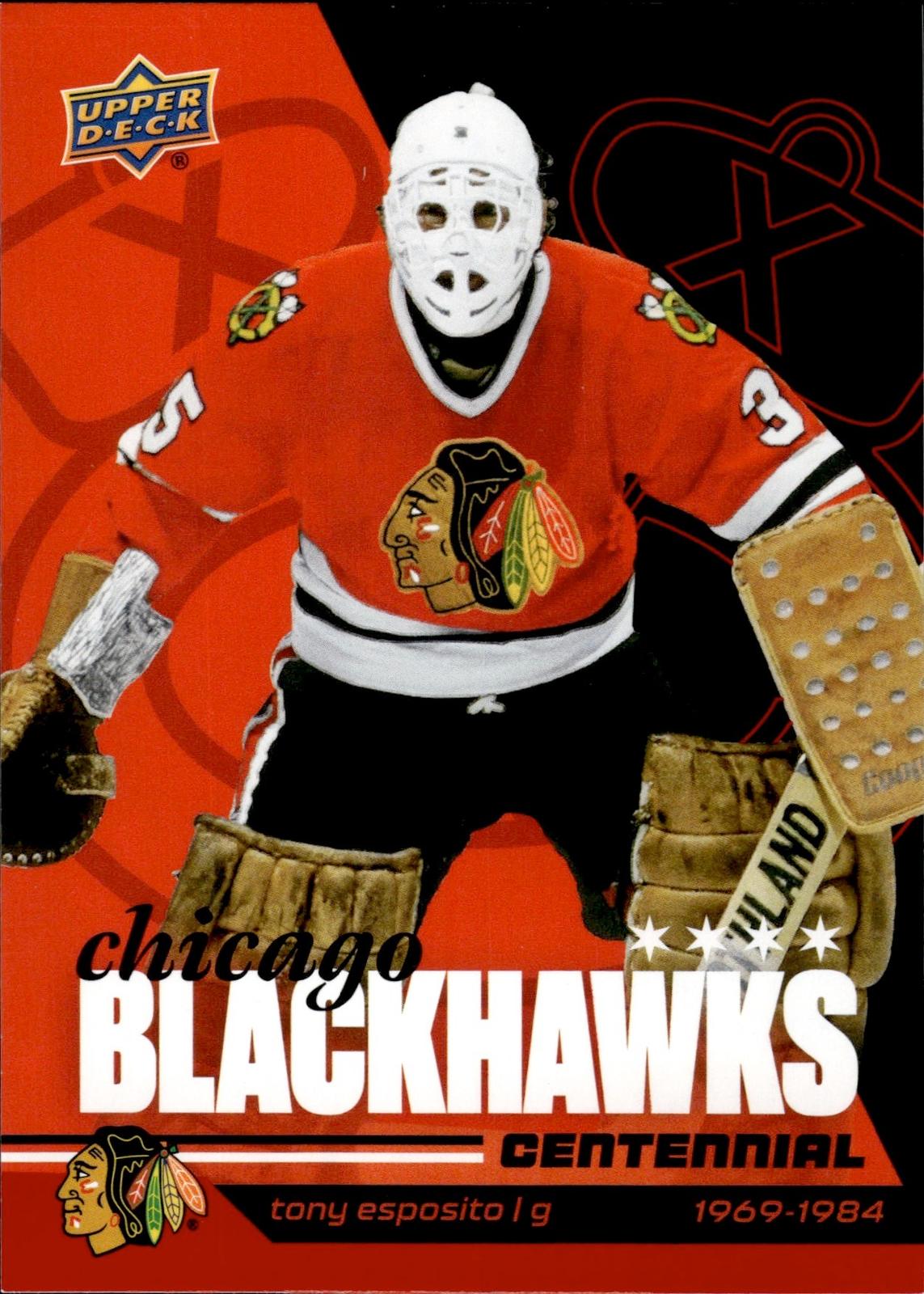 Tony Esposito 2025-26 Upper Deck Chicago Blackhawks Centennial #18 Blackhawks