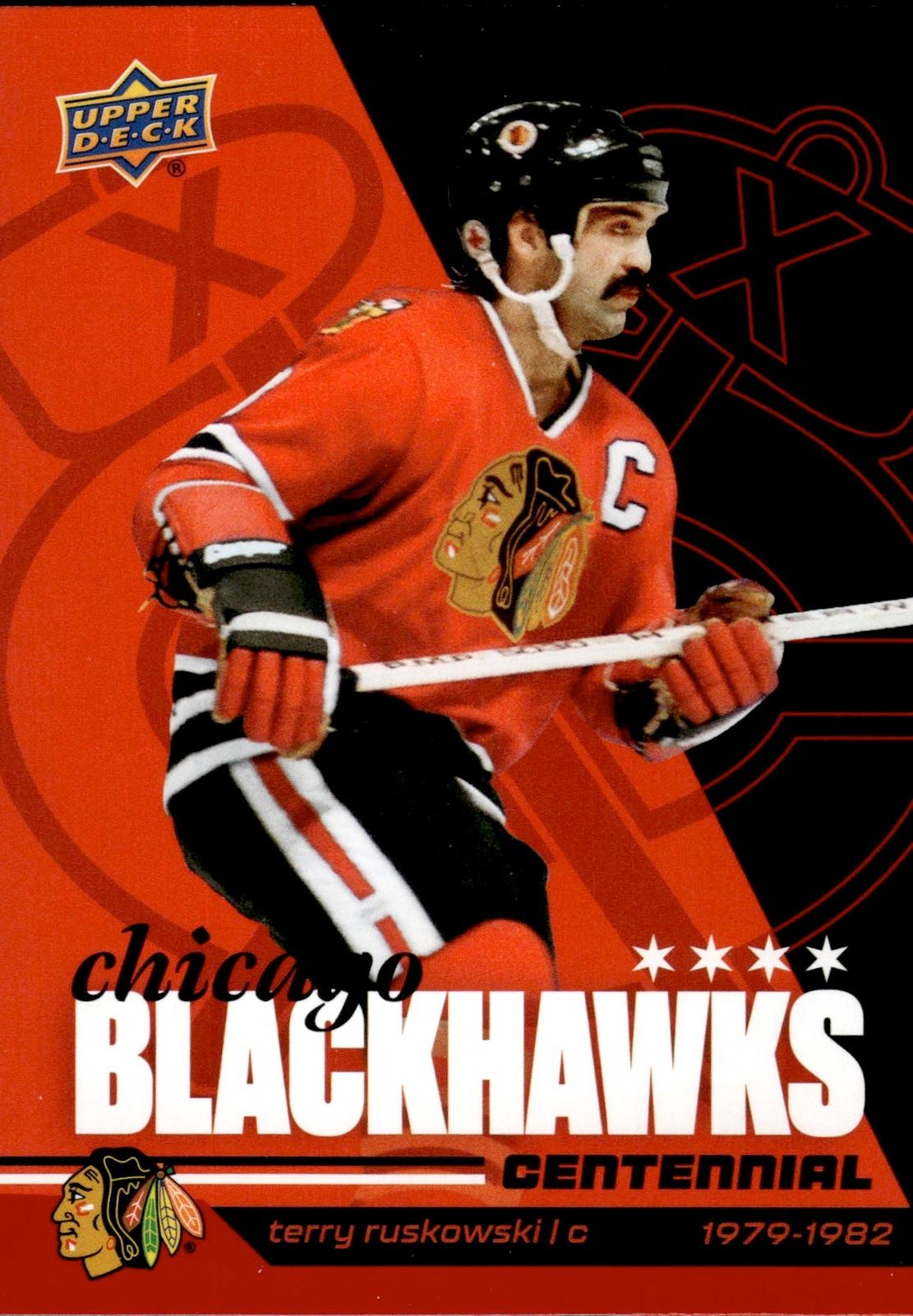 Terry Ruskowski 2025-26 Upper Deck Chicago Blackhawks Centennial #57 Blackhawks