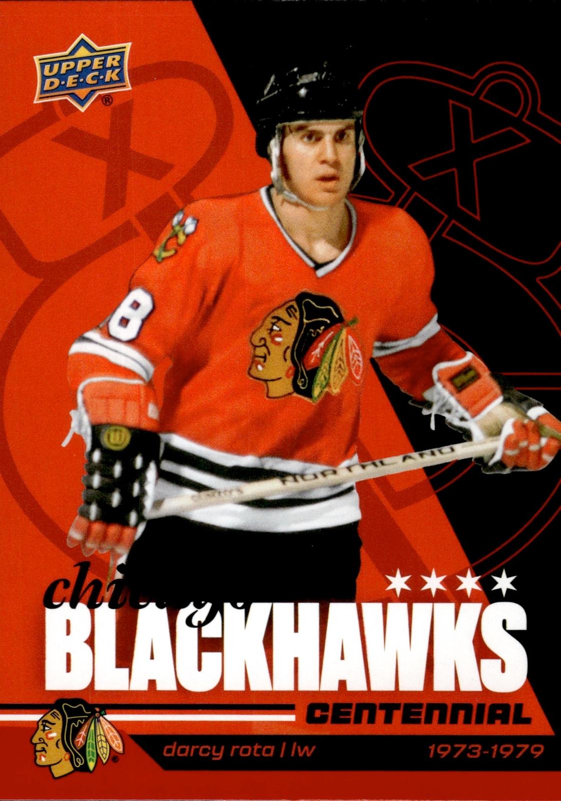 Darcy Rota 2025-26 Upper Deck Chicago Blackhawks Centennial #35 Blackhawks