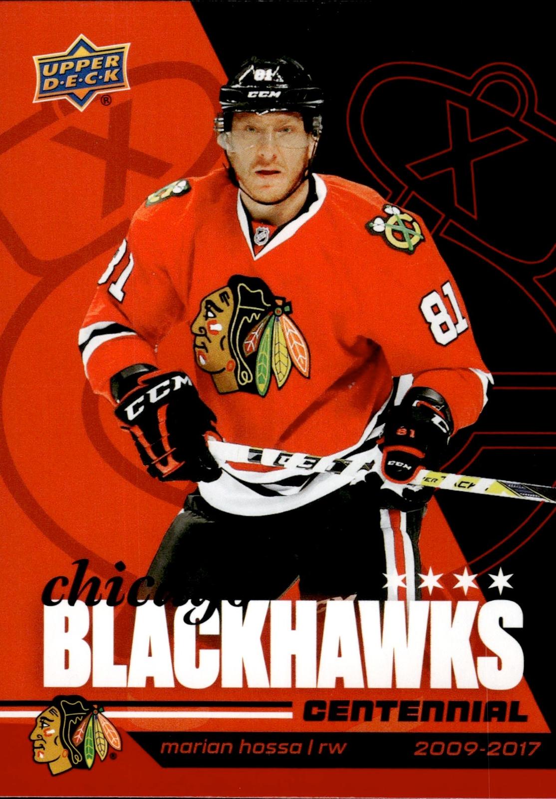 Marian Hossa 2025-26 Upper Deck Chicago Blackhawks Centennial #5 Blackhawks