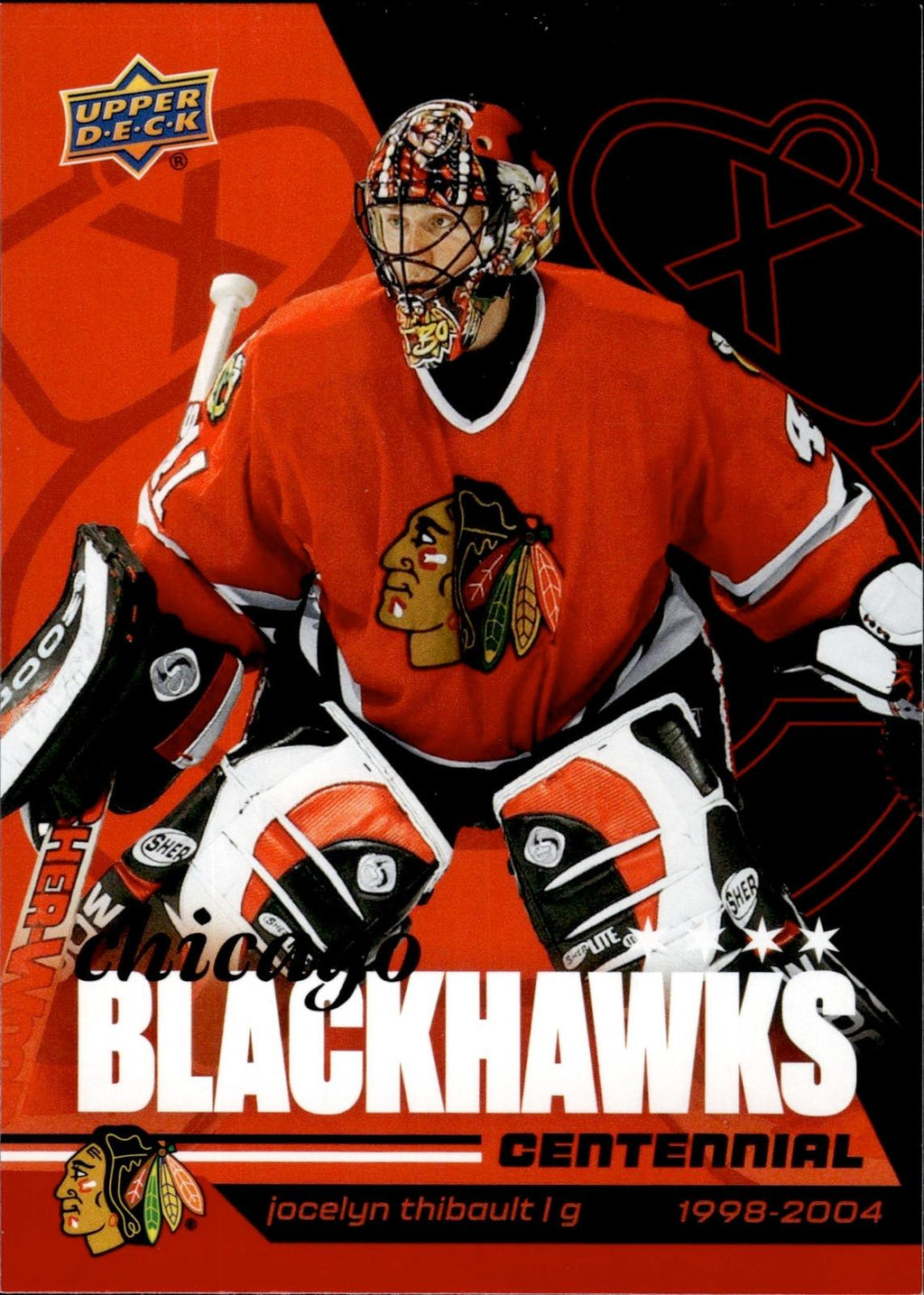 Jocelyn Thibault 2025-26 Upper Deck Chicago Blackhawks Centennial #4 Blackhawks