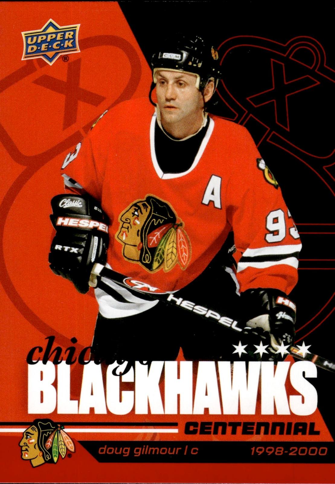 Doug Gilmour 2025-26 Upper Deck Chicago Blackhawks Centennial #8 Blackhawks