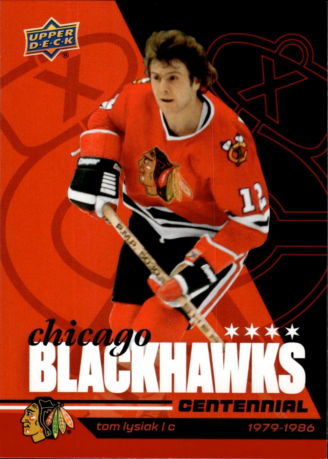 Tom Lysiak 2025-26 Upper Deck Chicago Blackhawks Centennial #7 Blackhawks