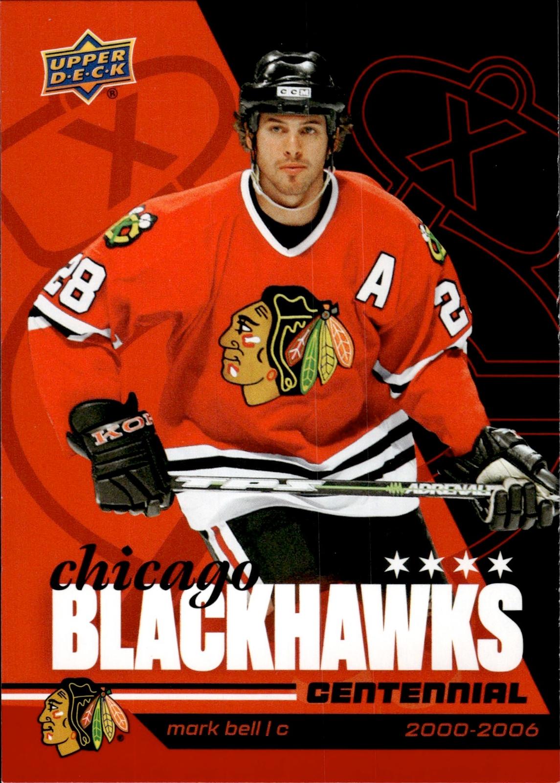 Mark Bell 2025-26 Upper Deck Chicago Blackhawks Centennial #76 Blackhawks