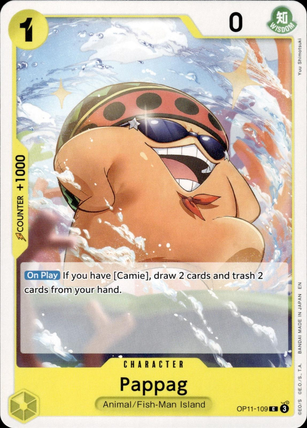 Pappag A Fist of Divine Speed #OP11-109 Common