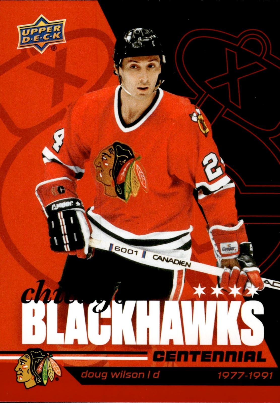 Doug Wilson 2025-26 Upper Deck Chicago Blackhawks Centennial #39 Blackhawks