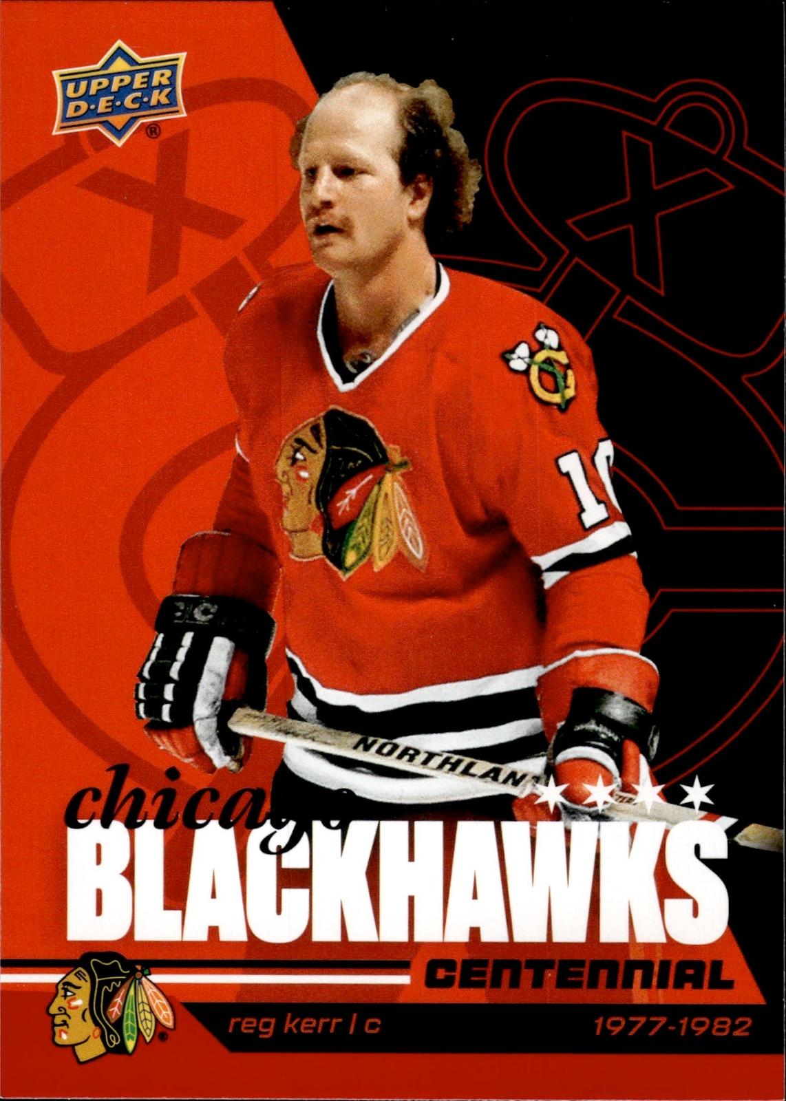 Reg Kerr 2025-26 Upper Deck Chicago Blackhawks Centennial #30 Blackhawks