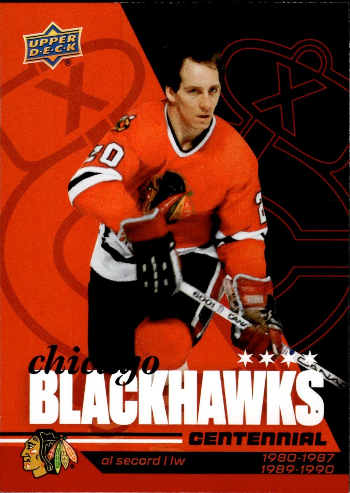 Al Secord 2025-26 Upper Deck Chicago Blackhawks Centennial #17 Blackhawks