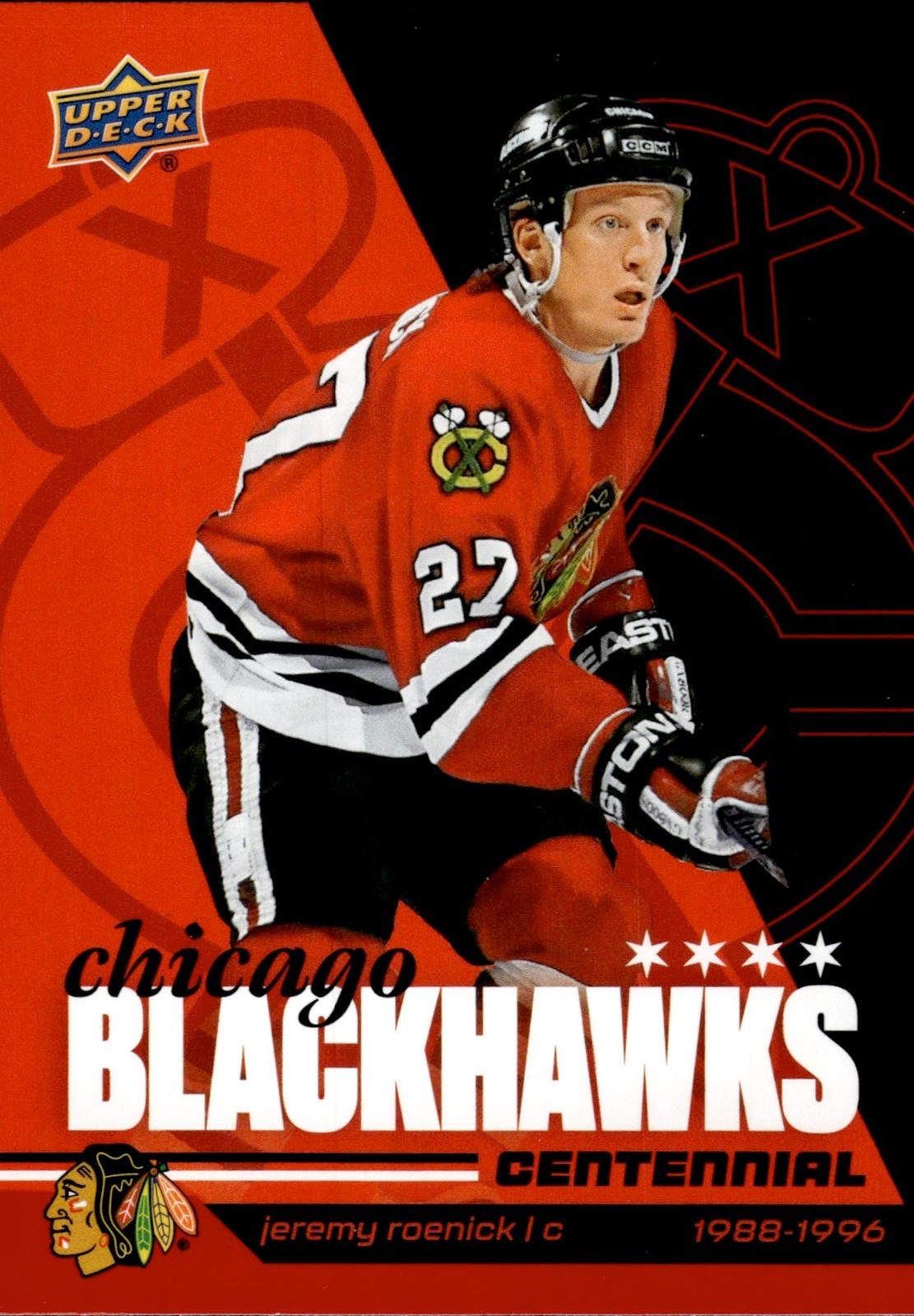 Jeremy Roenick 2025-26 Upper Deck Chicago Blackhawks Centennial #86 Blackhawks