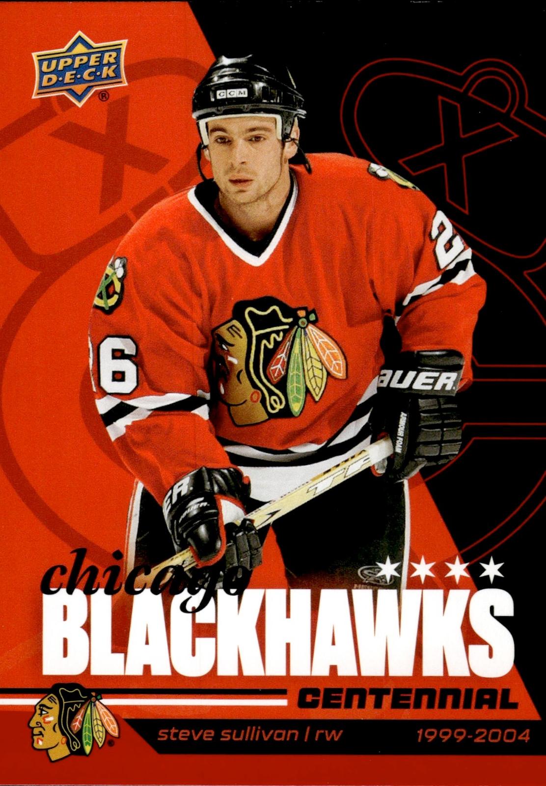 Steve Sullivan 2025-26 Upper Deck Chicago Blackhawks Centennial #72 Blackhawks