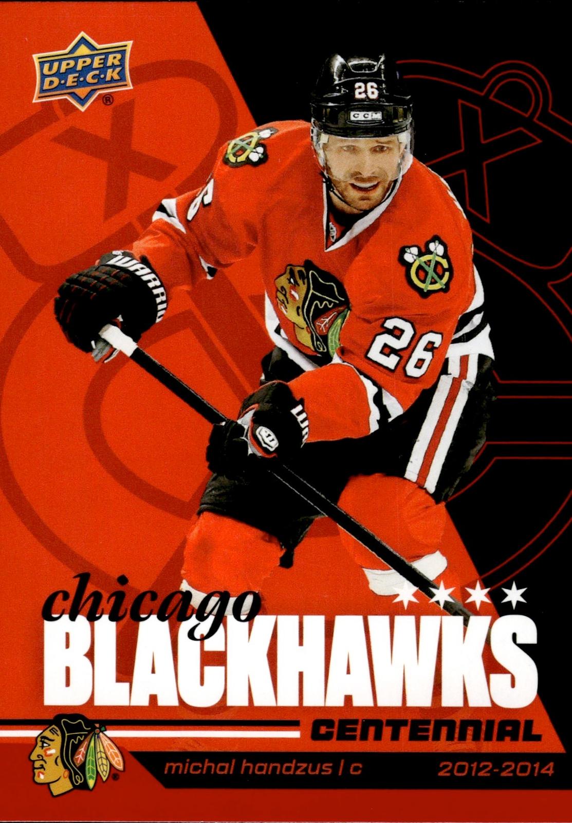 Michal Handzus 2025-26 Upper Deck Chicago Blackhawks Centennial #38 Blackhawks