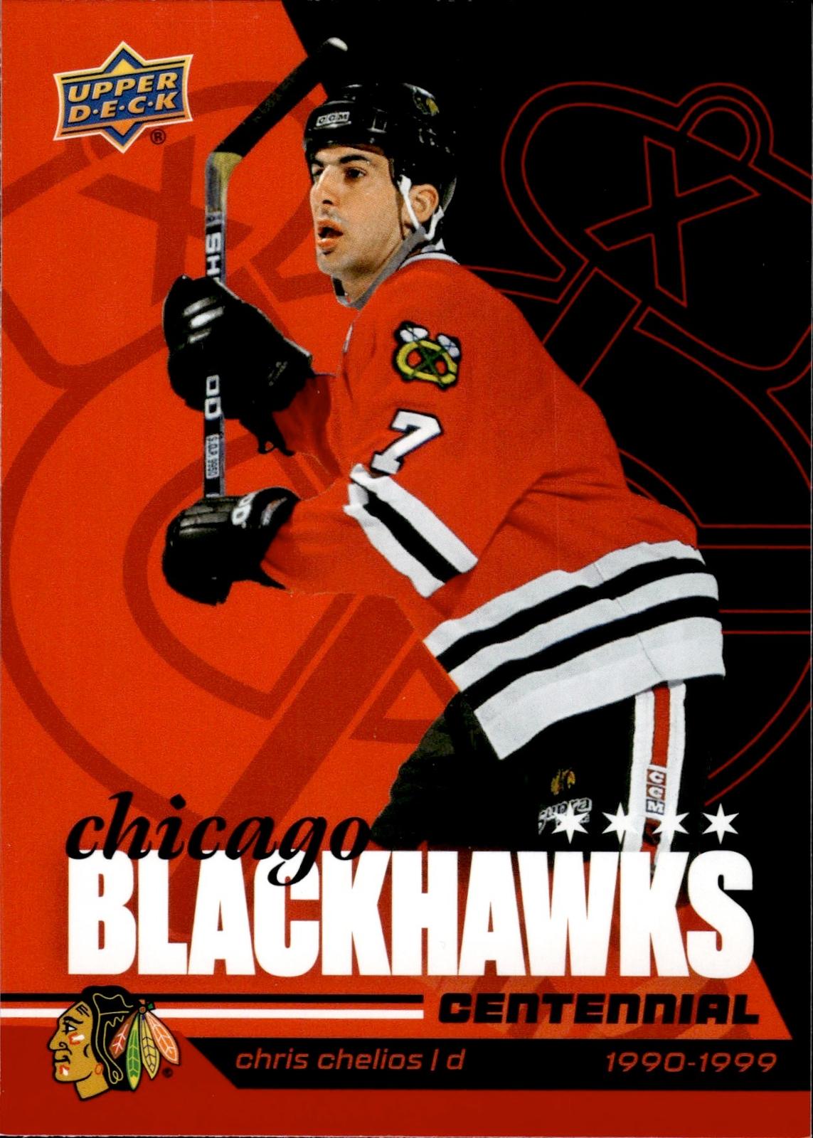 Chris Chelios 2025-26 Upper Deck Chicago Blackhawks Centennial #97 Blackhawks