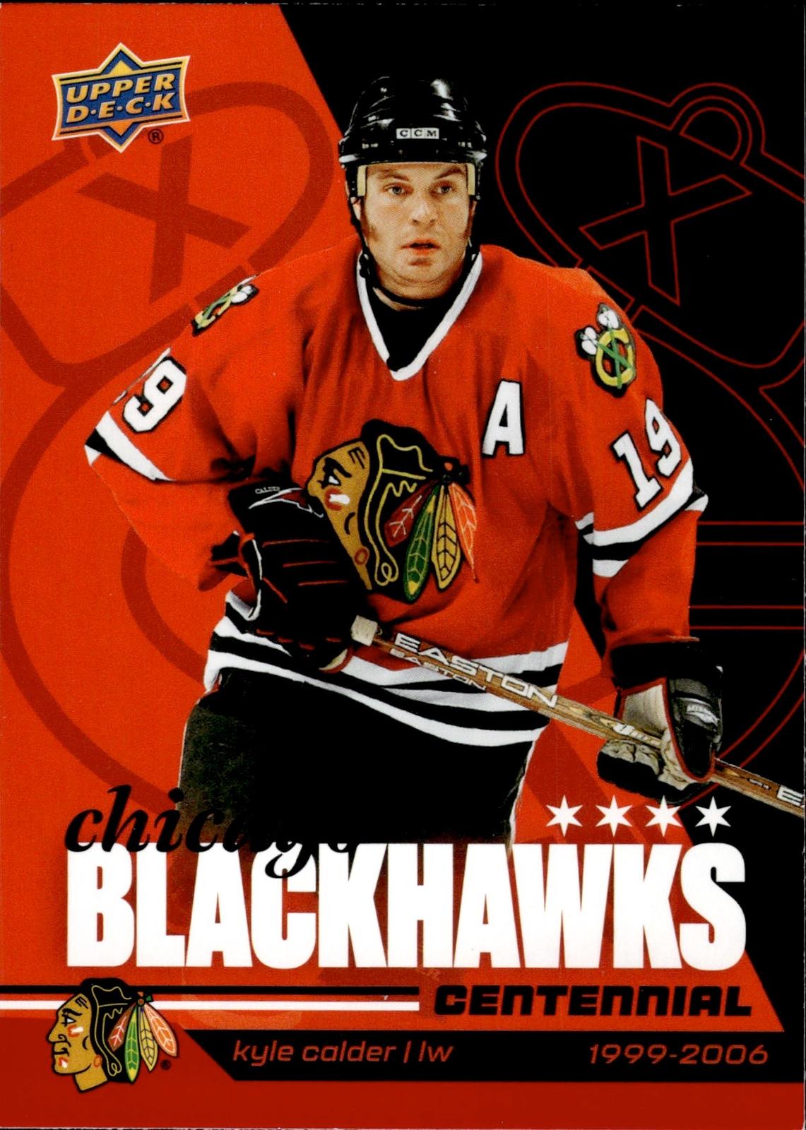 Kyle Calder 2025-26 Upper Deck Chicago Blackhawks Centennial #64 Blackhawks