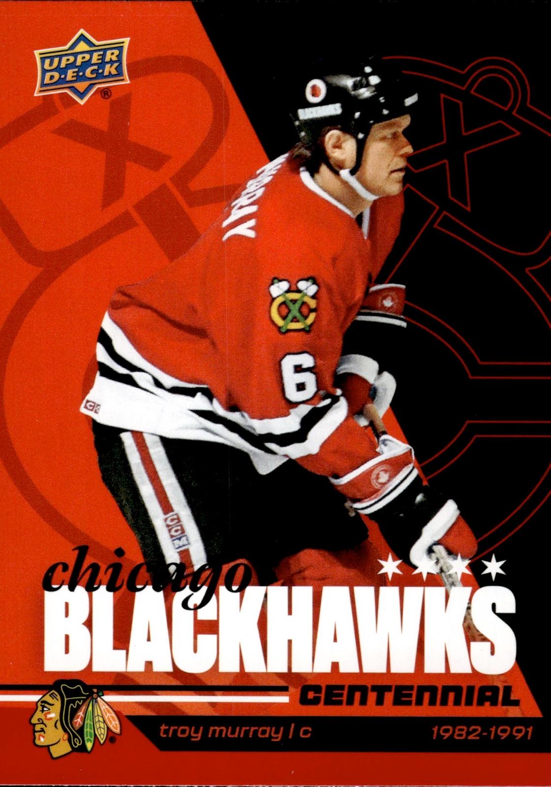 Troy Murray 2025-26 Upper Deck Chicago Blackhawks Centennial #69 Blackhawks