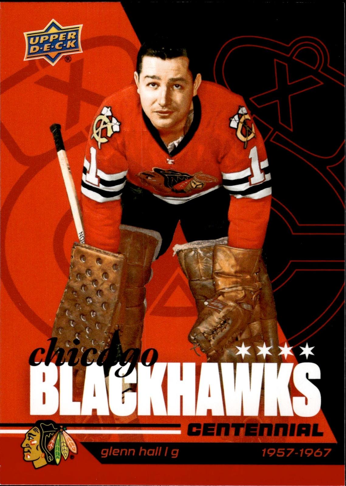 Glenn Hall 2025-26 Upper Deck Chicago Blackhawks Centennial #68 Blackhawks