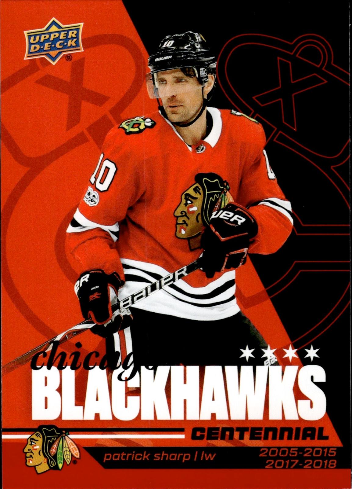 Patrick Sharp 2025-26 Upper Deck Chicago Blackhawks Centennial #24 Blackhawks
