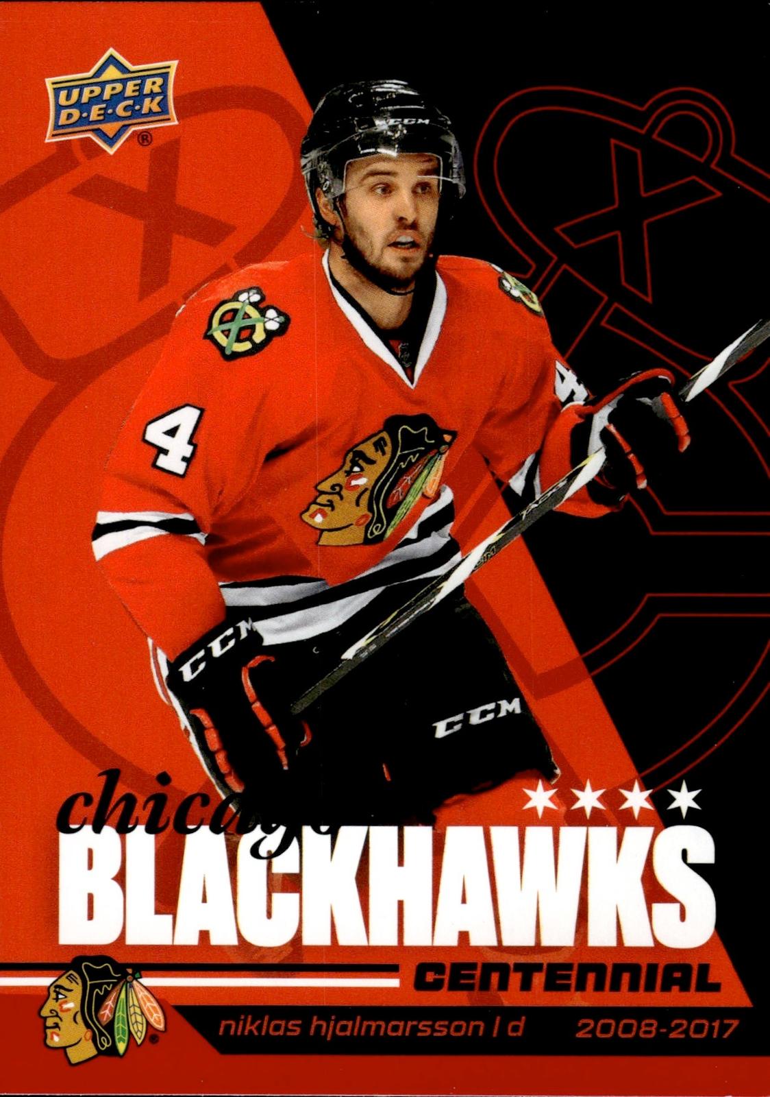 Niklas Hjalmarsson 2025-26 Upper Deck Chicago Blackhawks Centennial #9