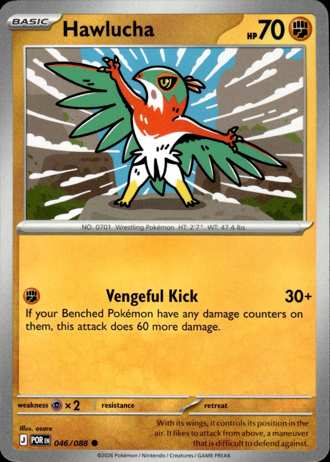 Hawlucha ME03: Perfect Order #046/088 Common
