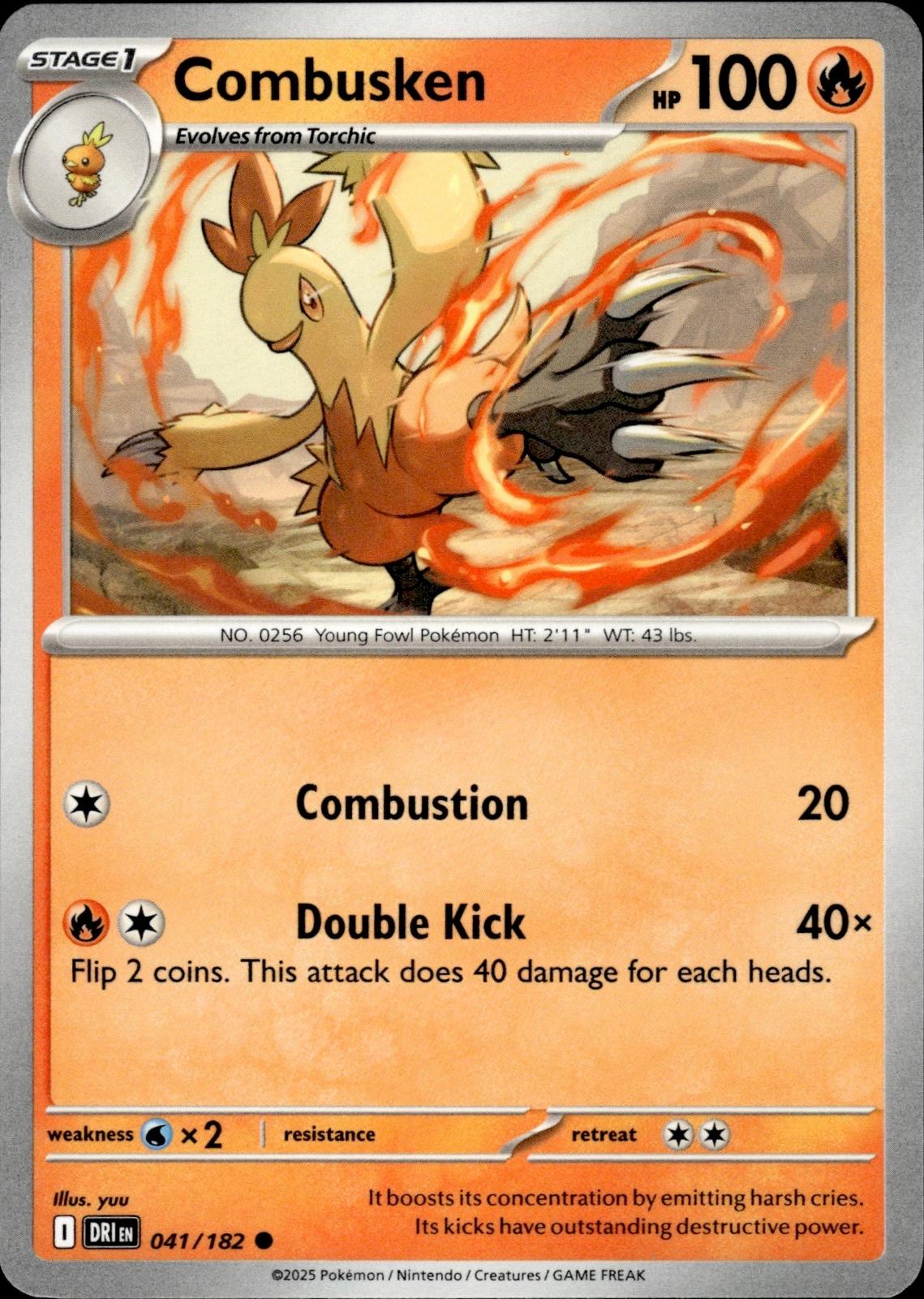 Combusken SV10: Destined Rivals #041/182 Common