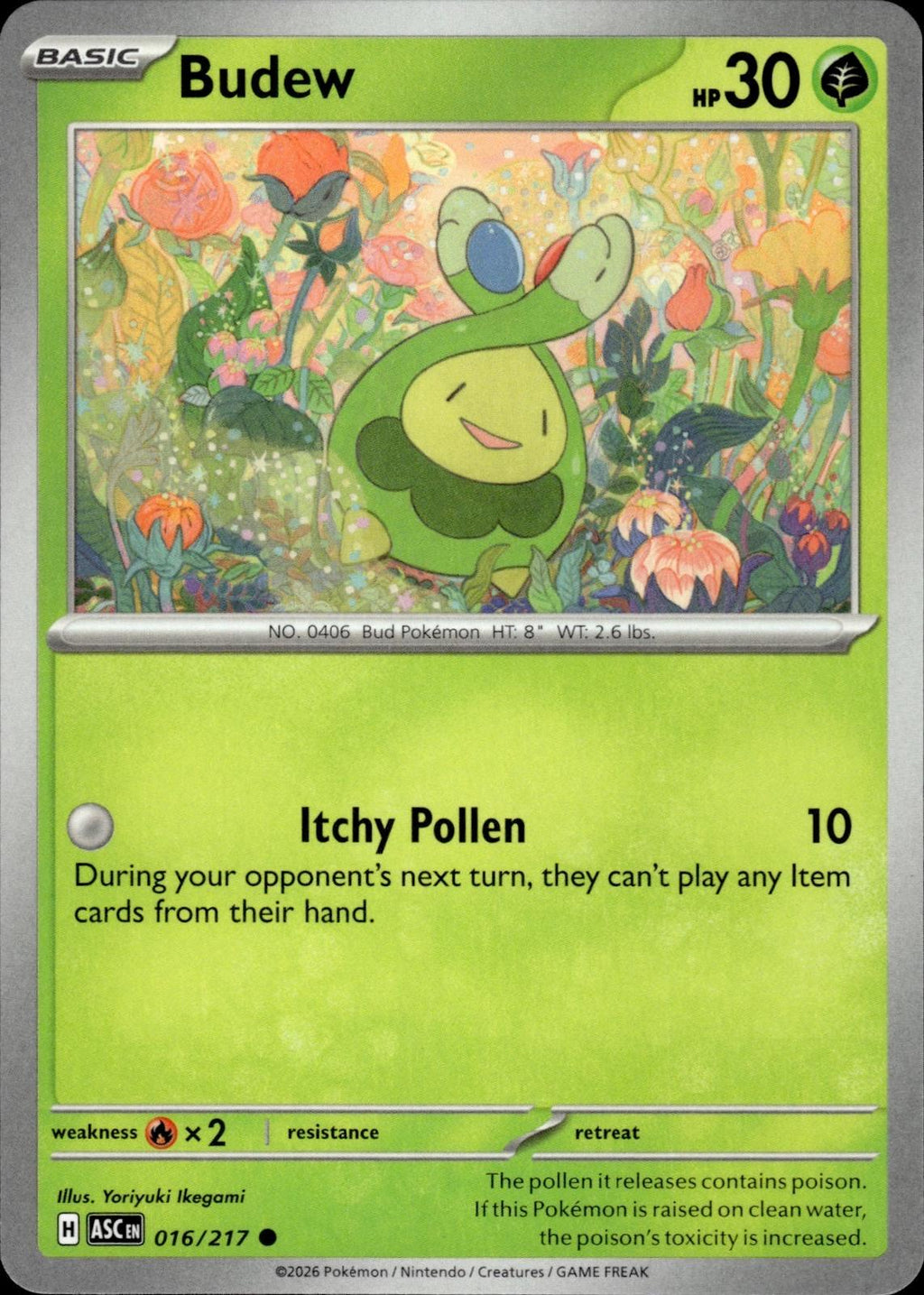 Budew ME: Ascended Heroes #016/217 Common