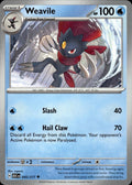 Weavile ME: Ascended Heroes #045/217 Uncommon