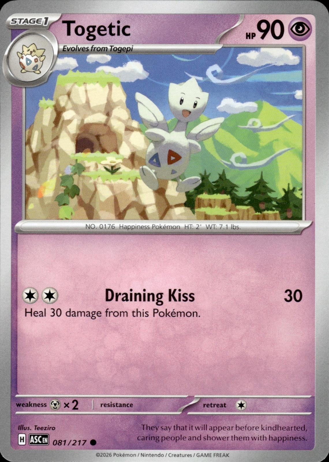 Togetic ME: Ascended Heroes #081/217 Common