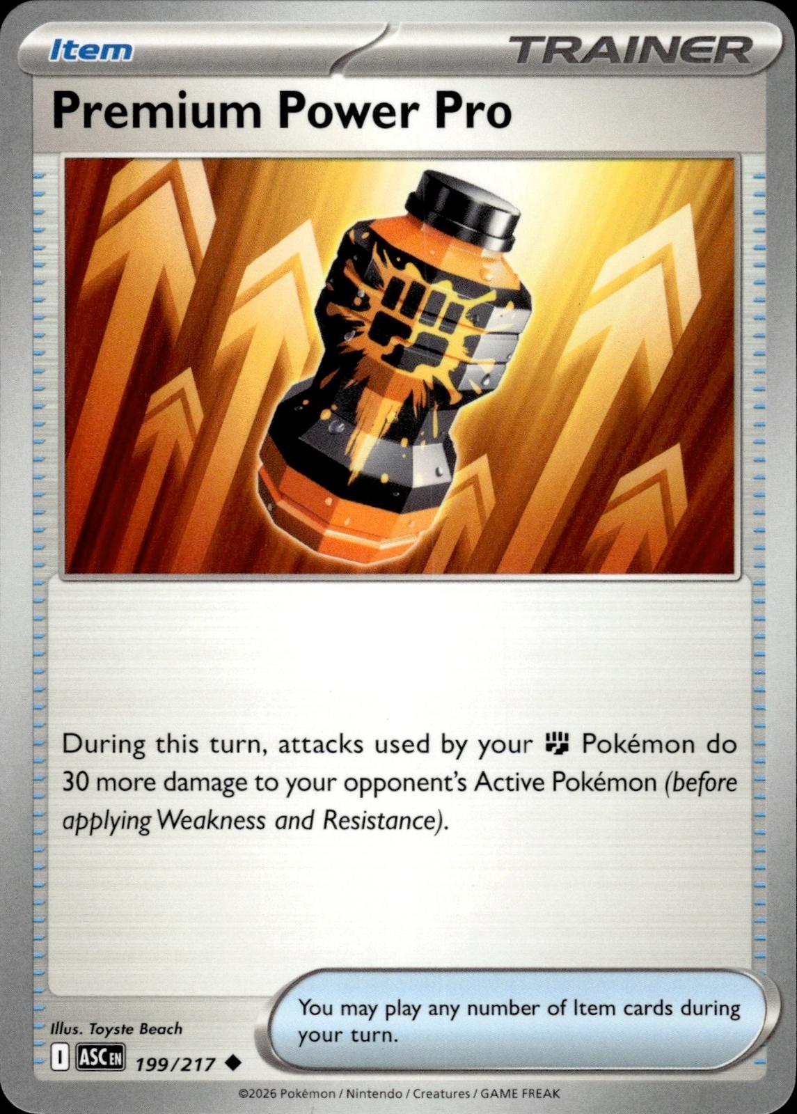 Premium Power Pro ME: Ascended Heroes #199/217 Uncommon