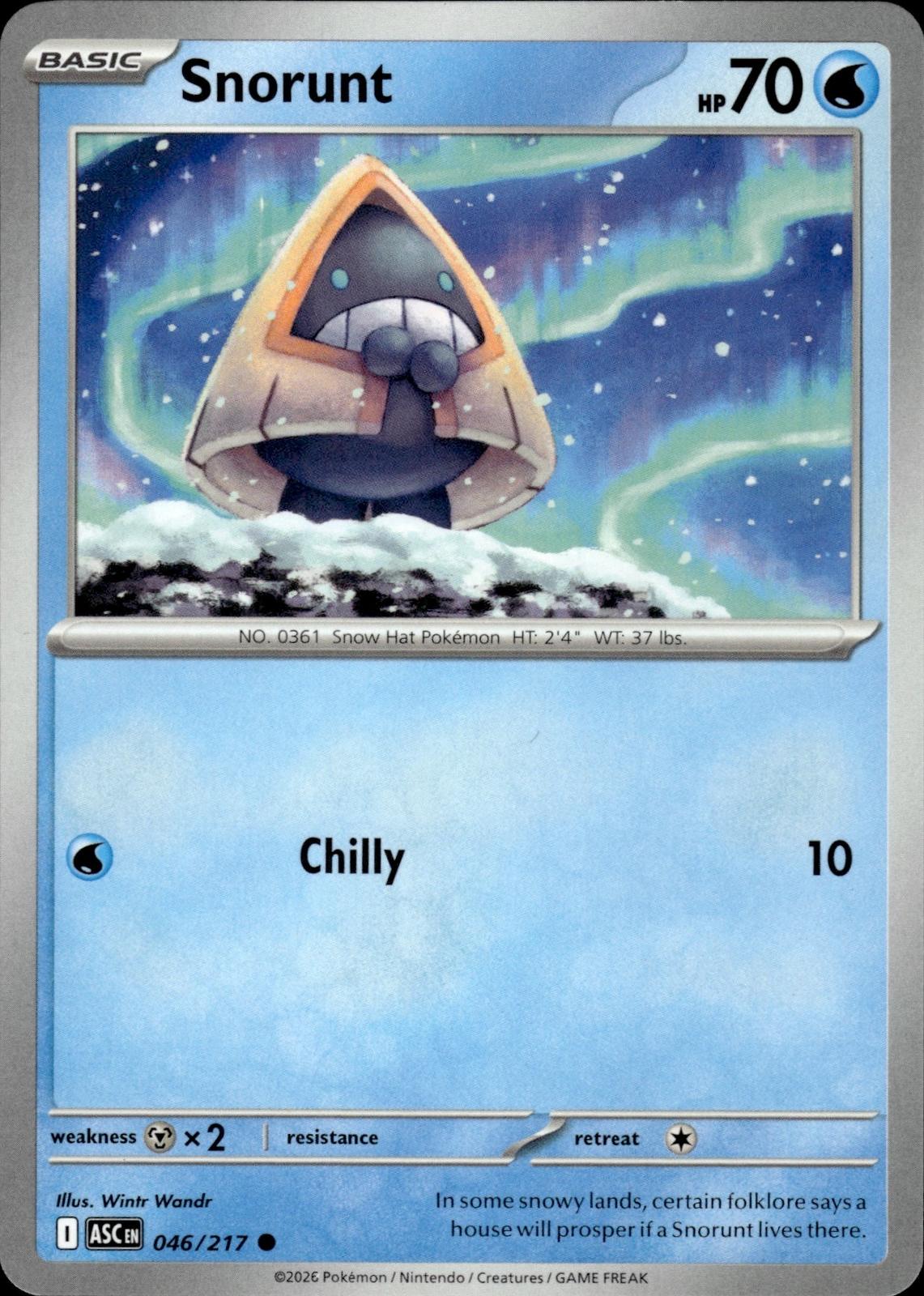 Snorunt ME: Ascended Heroes #046/217 Common