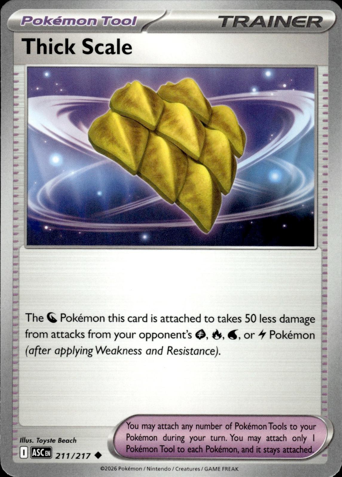 Thick Scale ME: Ascended Heroes #211/217 Uncommon