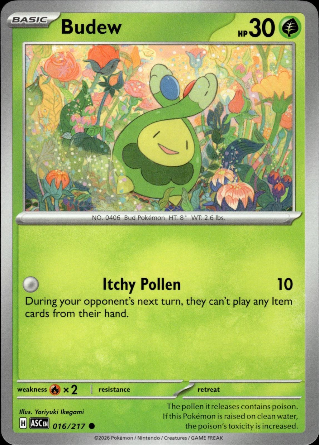 Budew ME: Ascended Heroes #016/217 Common