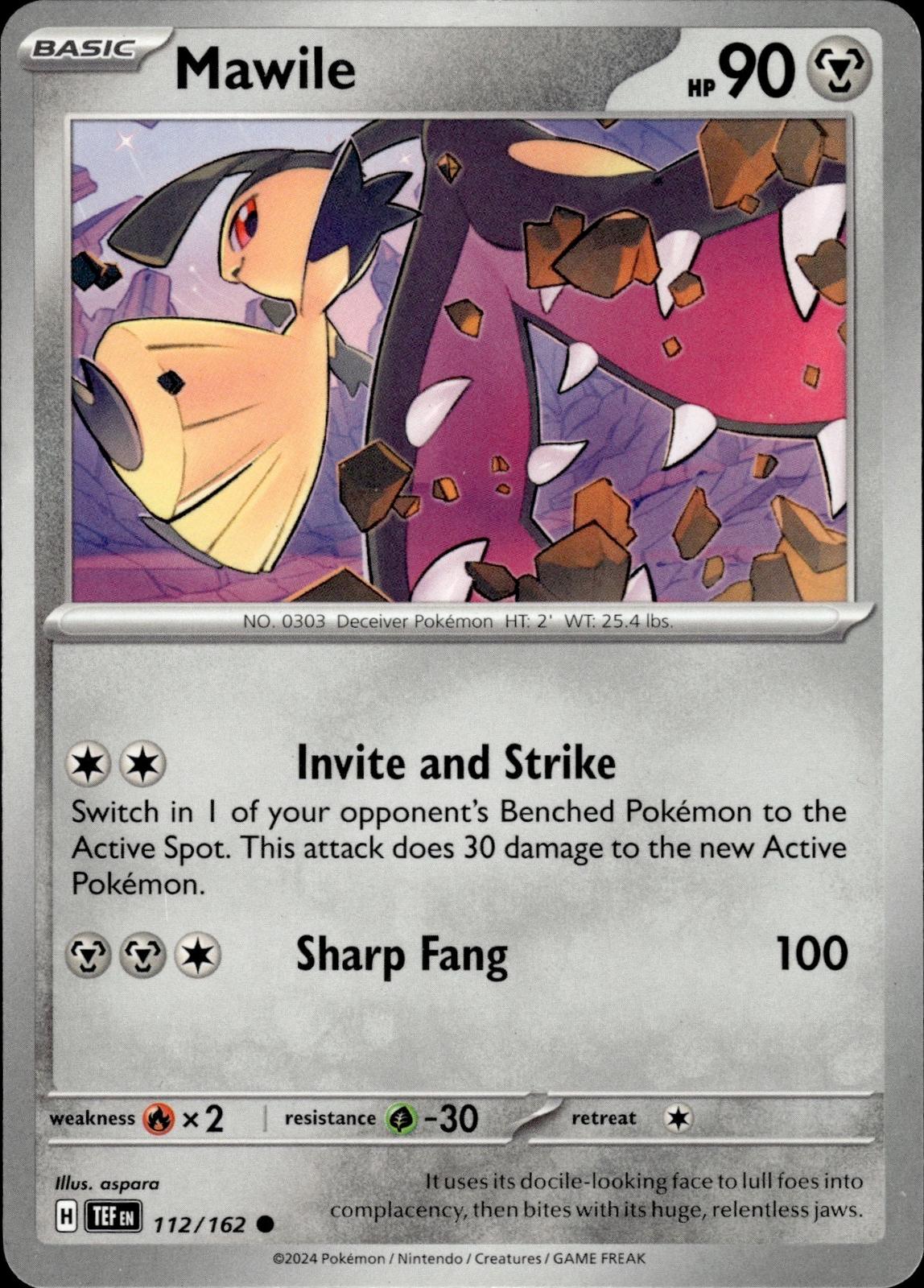 Mawile SV05: Temporal Forces #112/162 Common
