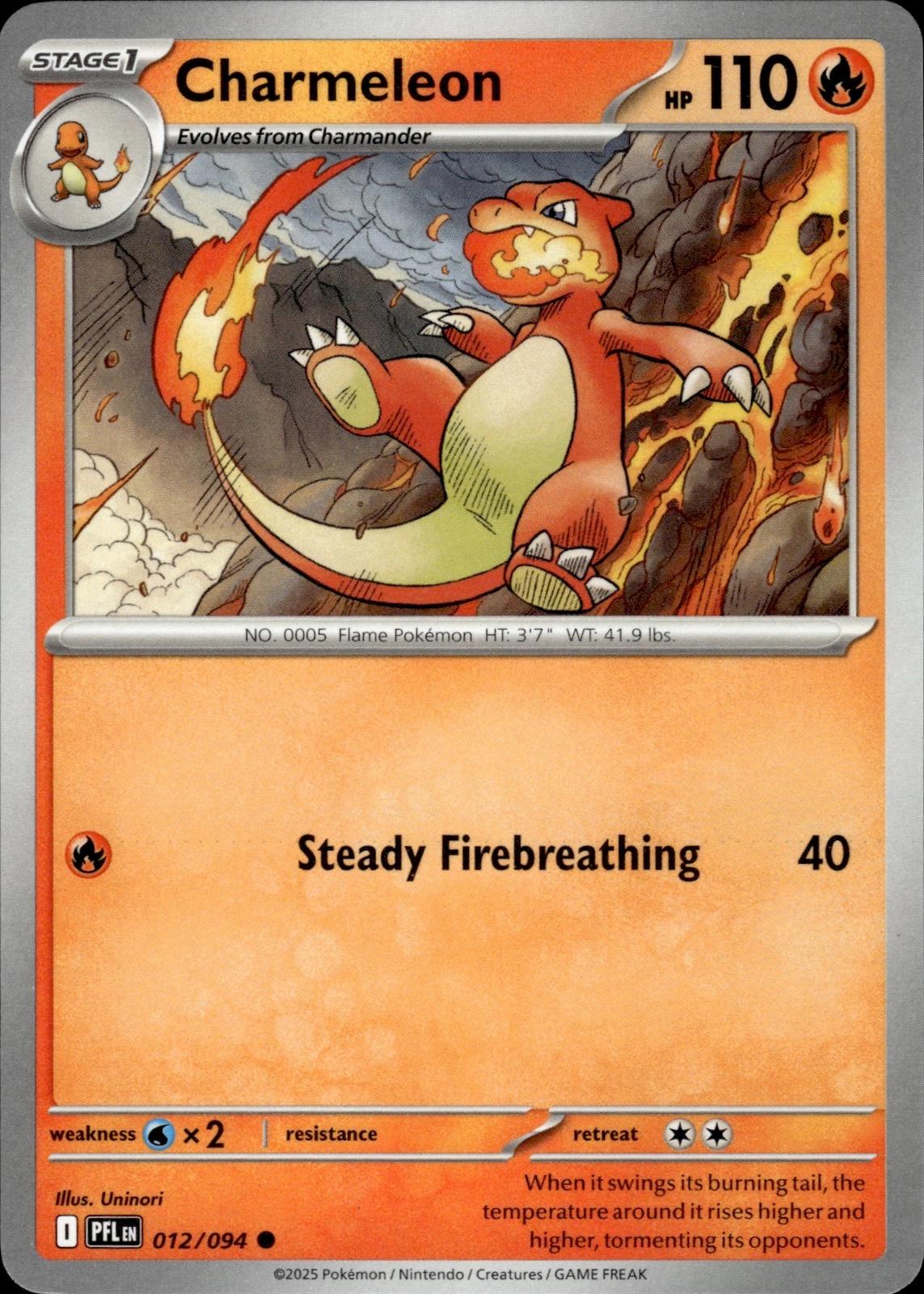 Charmeleon ME02: Phantasmal Flames #012/094 Common