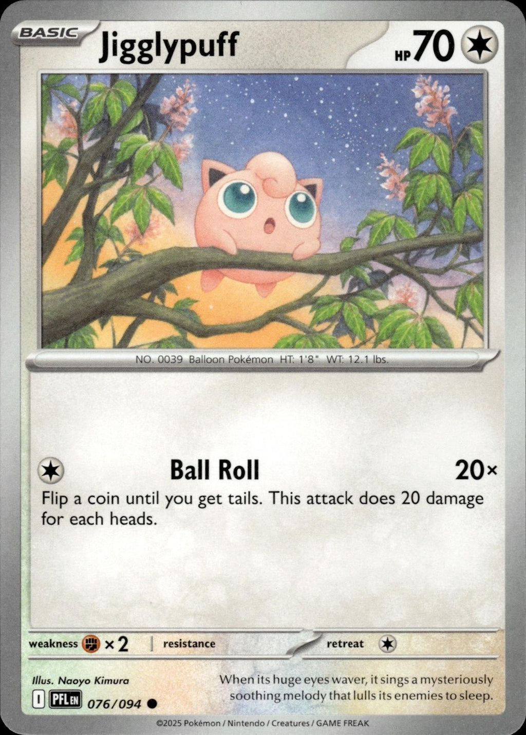 Jigglypuff ME02: Phantasmal Flames #076/094 Common