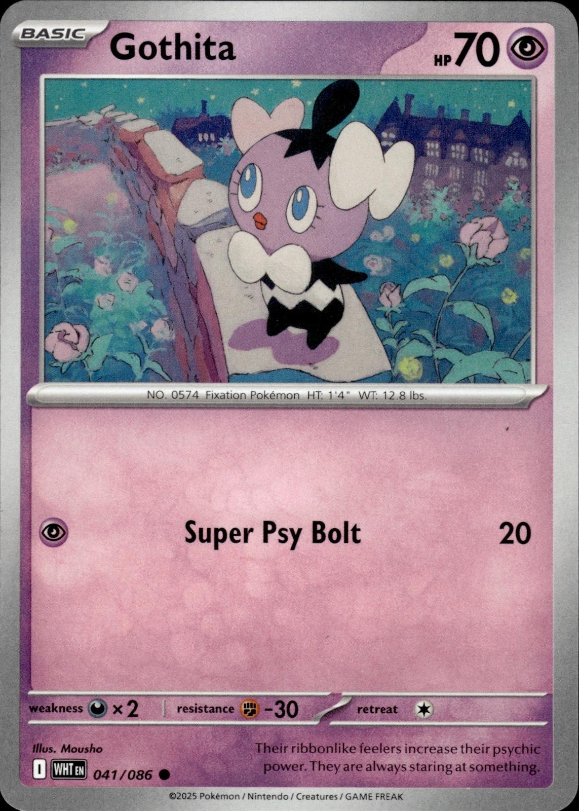 Gothita SV: White Flare #041/086 Common