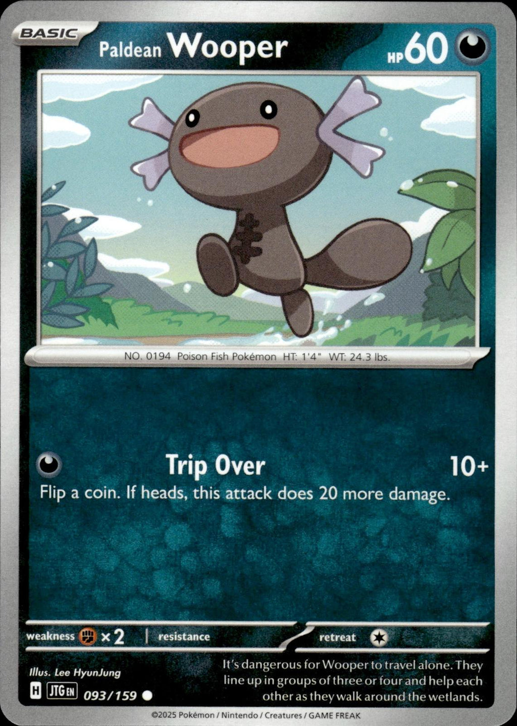 Paldean Wooper SV09: Journey Together #093/159 Common