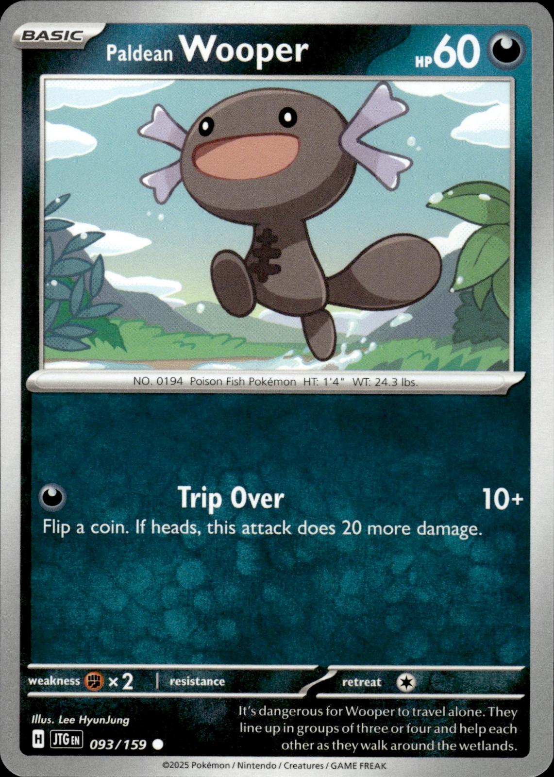 Paldean Wooper SV09: Journey Together #093/159 Common