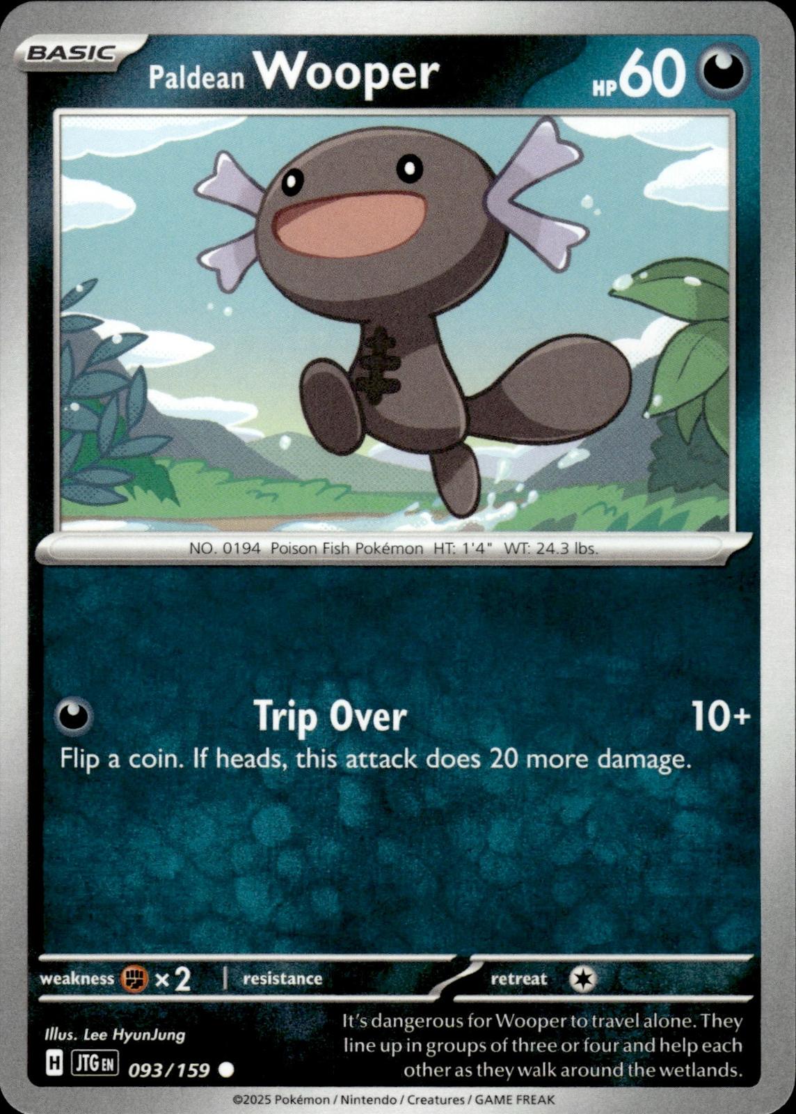 Paldean Wooper SV09: Journey Together #093/159 Common