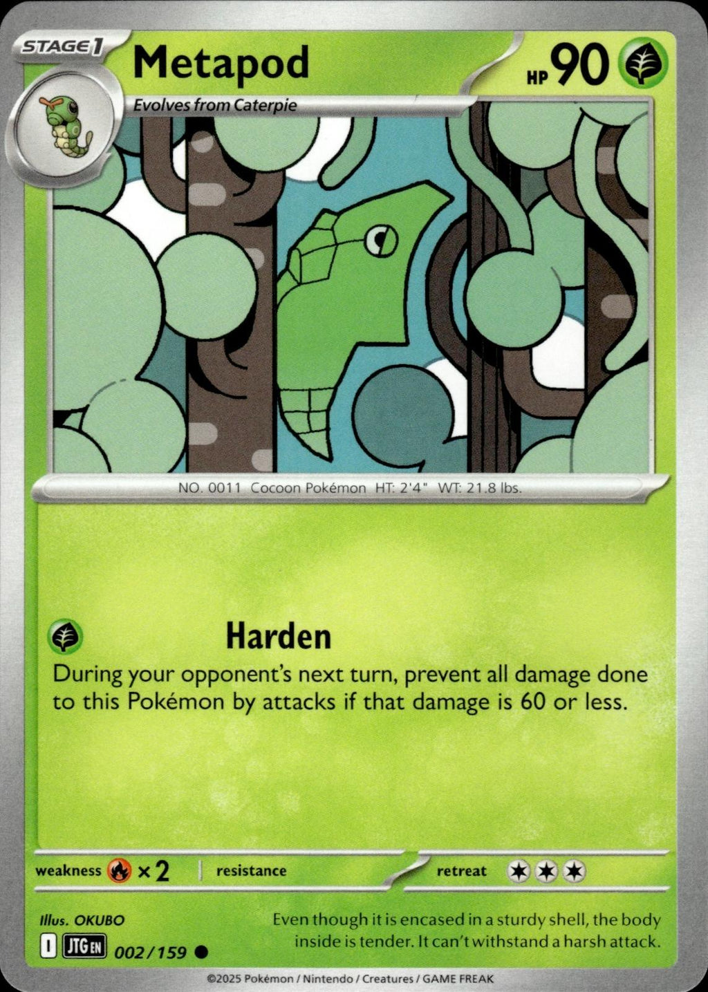 Metapod SV09: Journey Together #002/159 Common
