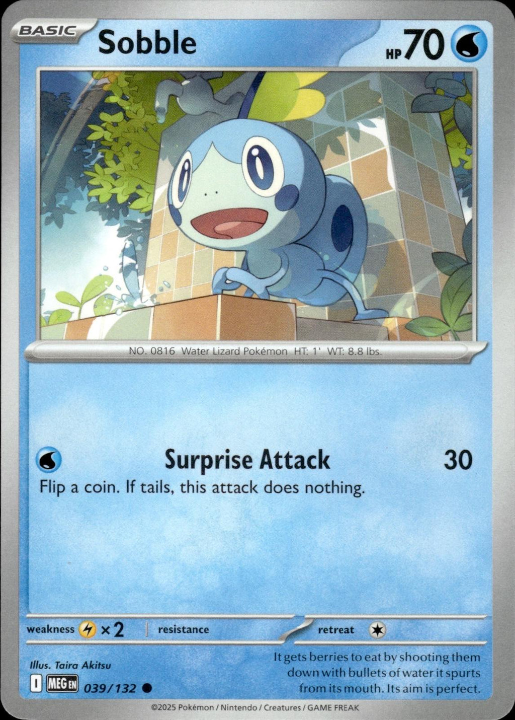 Sobble ME01: Mega Evolution #039/132 Common