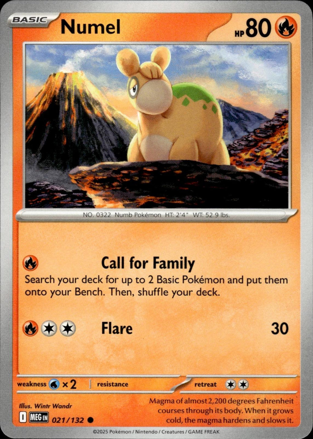 Numel ME01: Mega Evolution #021/132 Common
