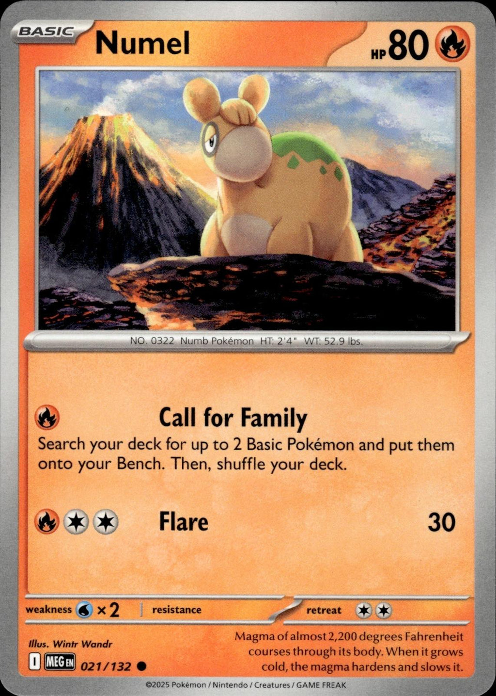Numel ME01: Mega Evolution #021/132 Common
