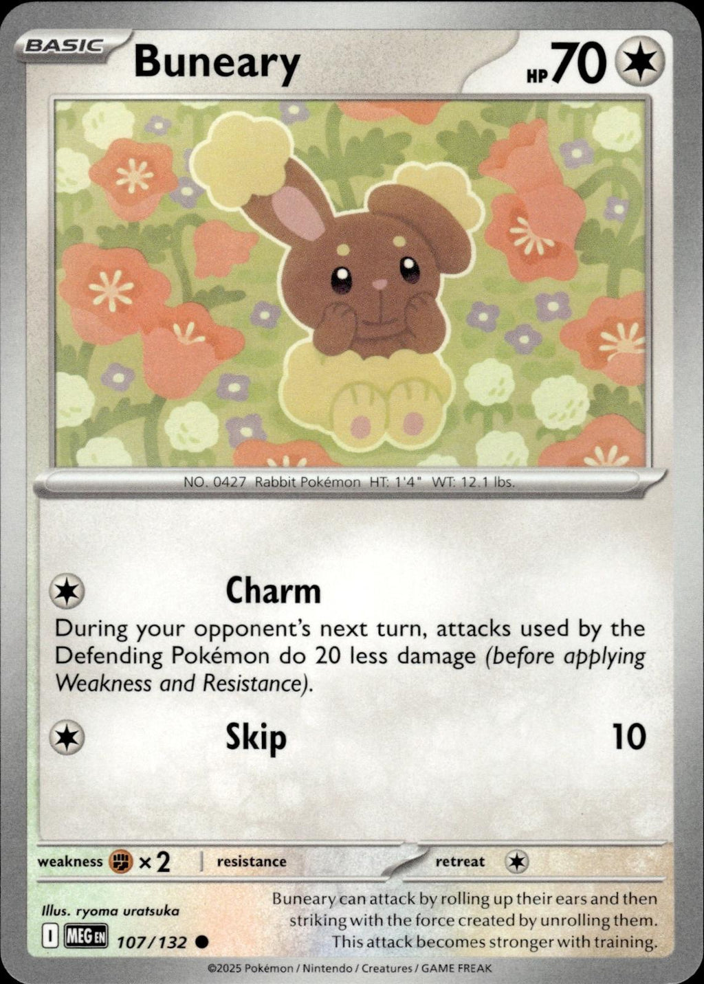 Buneary ME01: Mega Evolution #107/132 Common