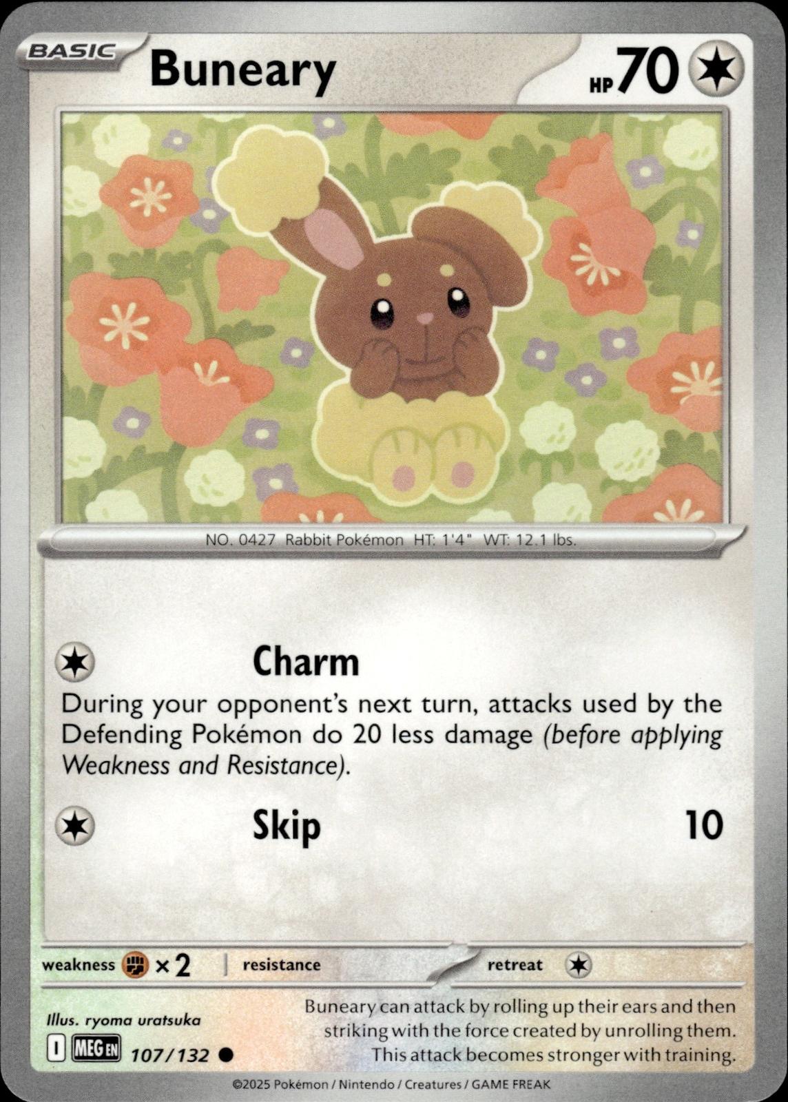 Buneary ME01: Mega Evolution #107/132 Common