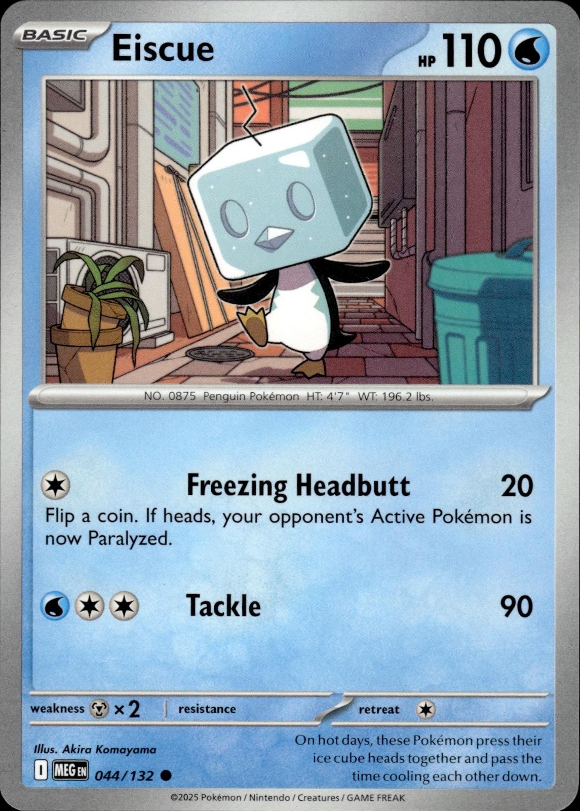 Eiscue ME01: Mega Evolution #044/132 Common